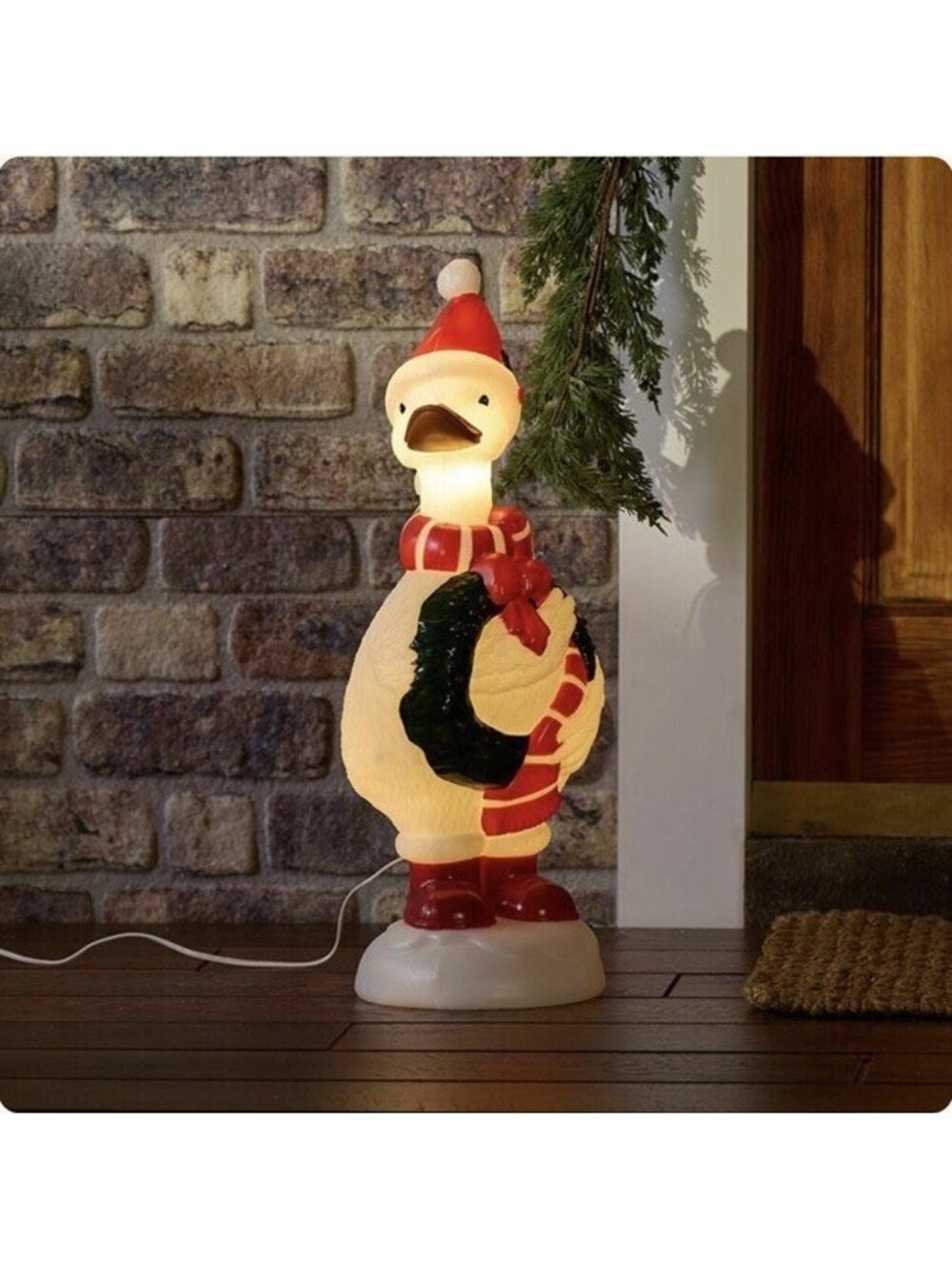 New Cracker Barrel Christmas Goose Blow Mold 2026 NEW